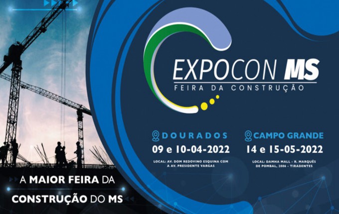 Dourados terá pela 1ª vez a edição da Maior Feira da Construção do MS - Expocon MS 2022